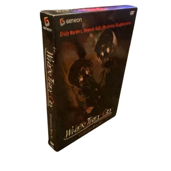 Higurashi When They Cry Complete Series (DVD, 2009) Geneon Anime Thinpak Box Set - Picture 2 of 8